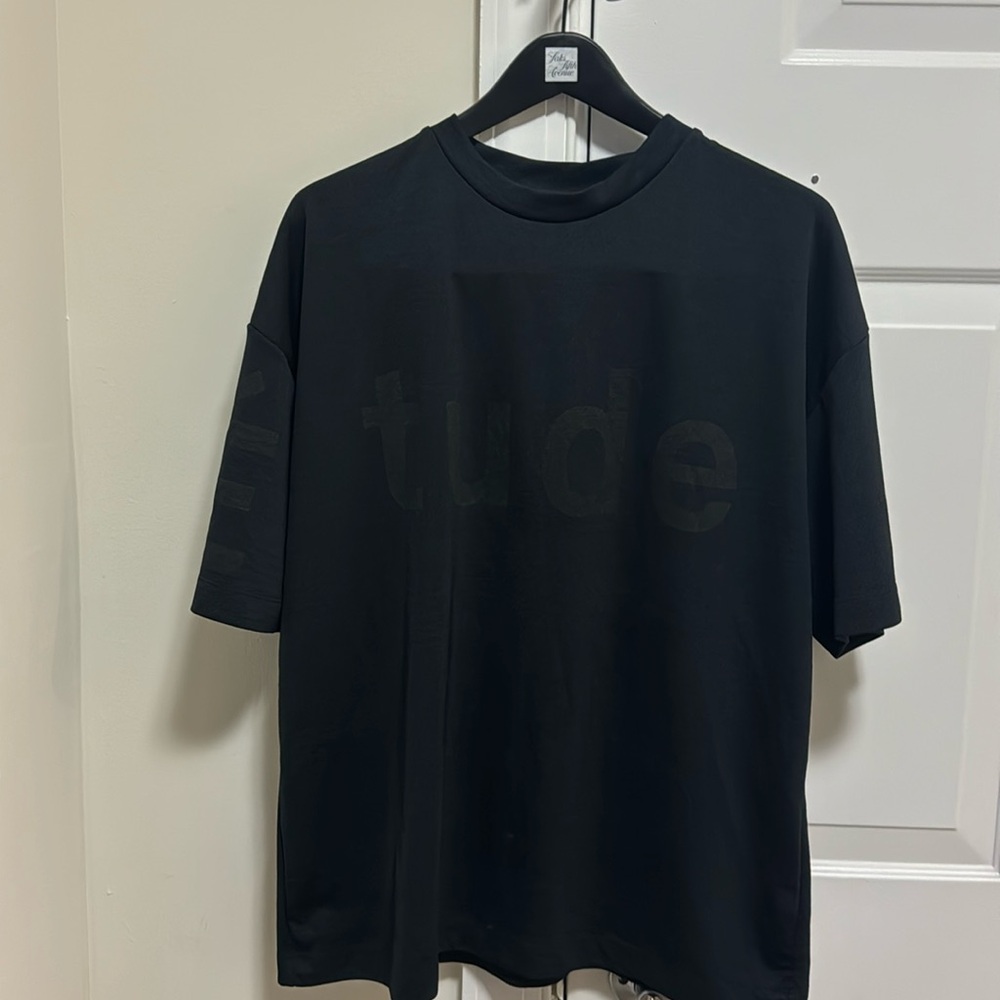 Etudes Studio Black Mesh Jersey US Men L